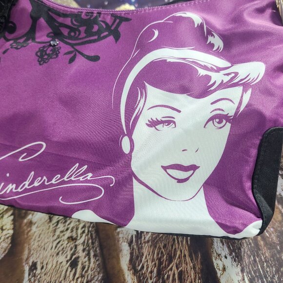 Disney Cinderella Purse Princess Bling Purple NWT - Picture 10 of 13